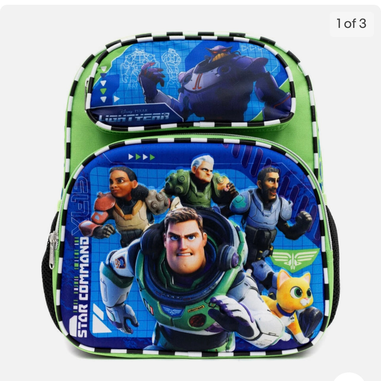 Buzz Lightyear 3D School Backpack