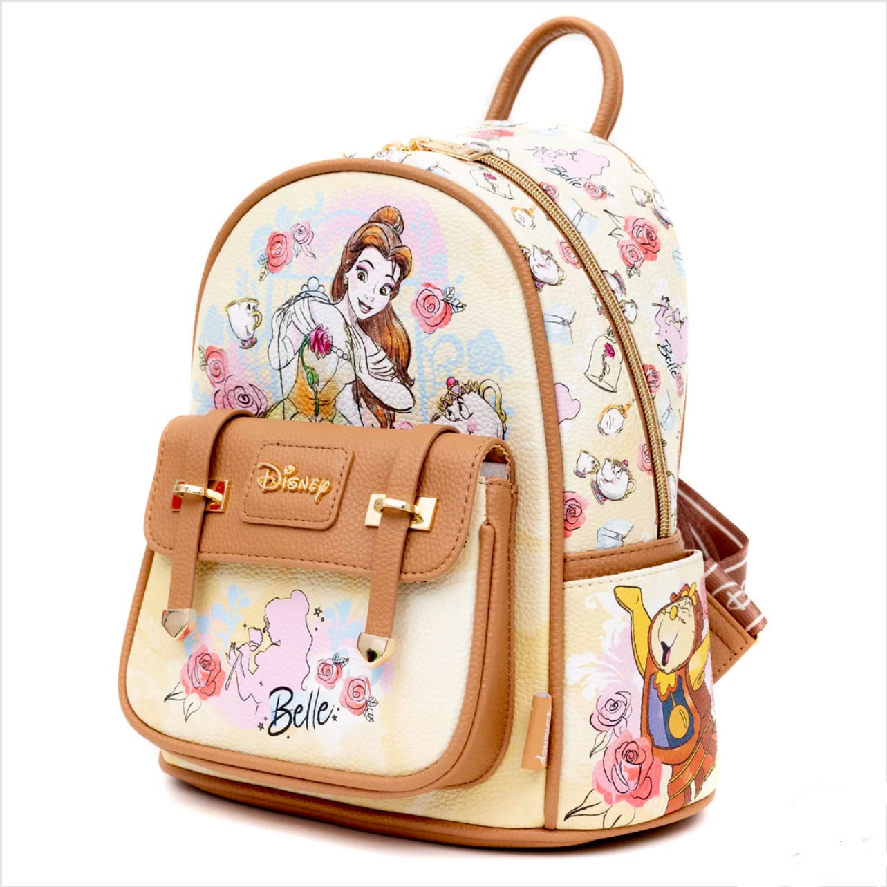 Exclusive Limited Edition-Beauty and the Beast Vegan Leather Backpack