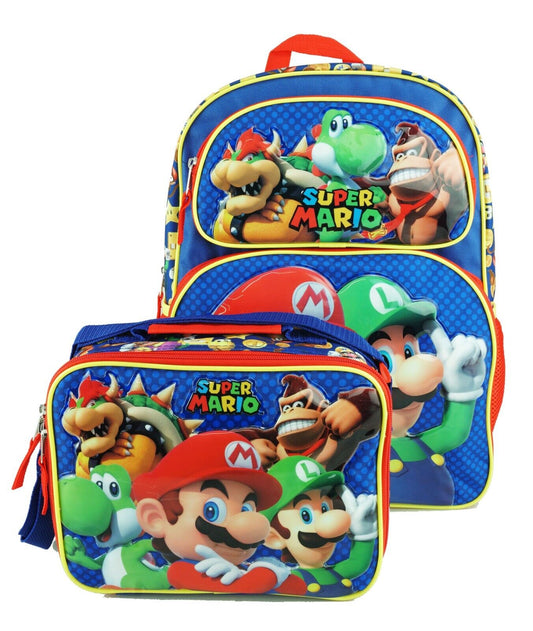 Mario school backpack
