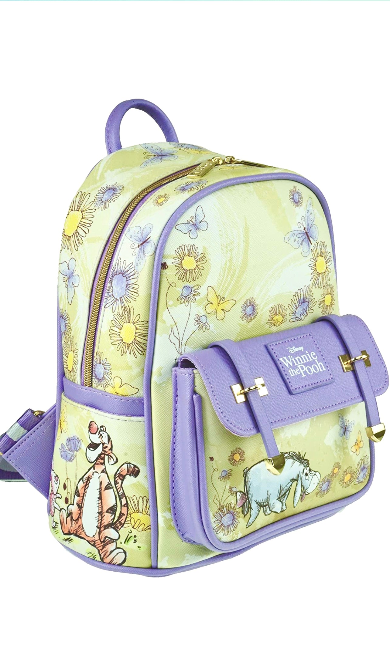 Winnie the Pooh- Eeyore Vegan Leather Backpack