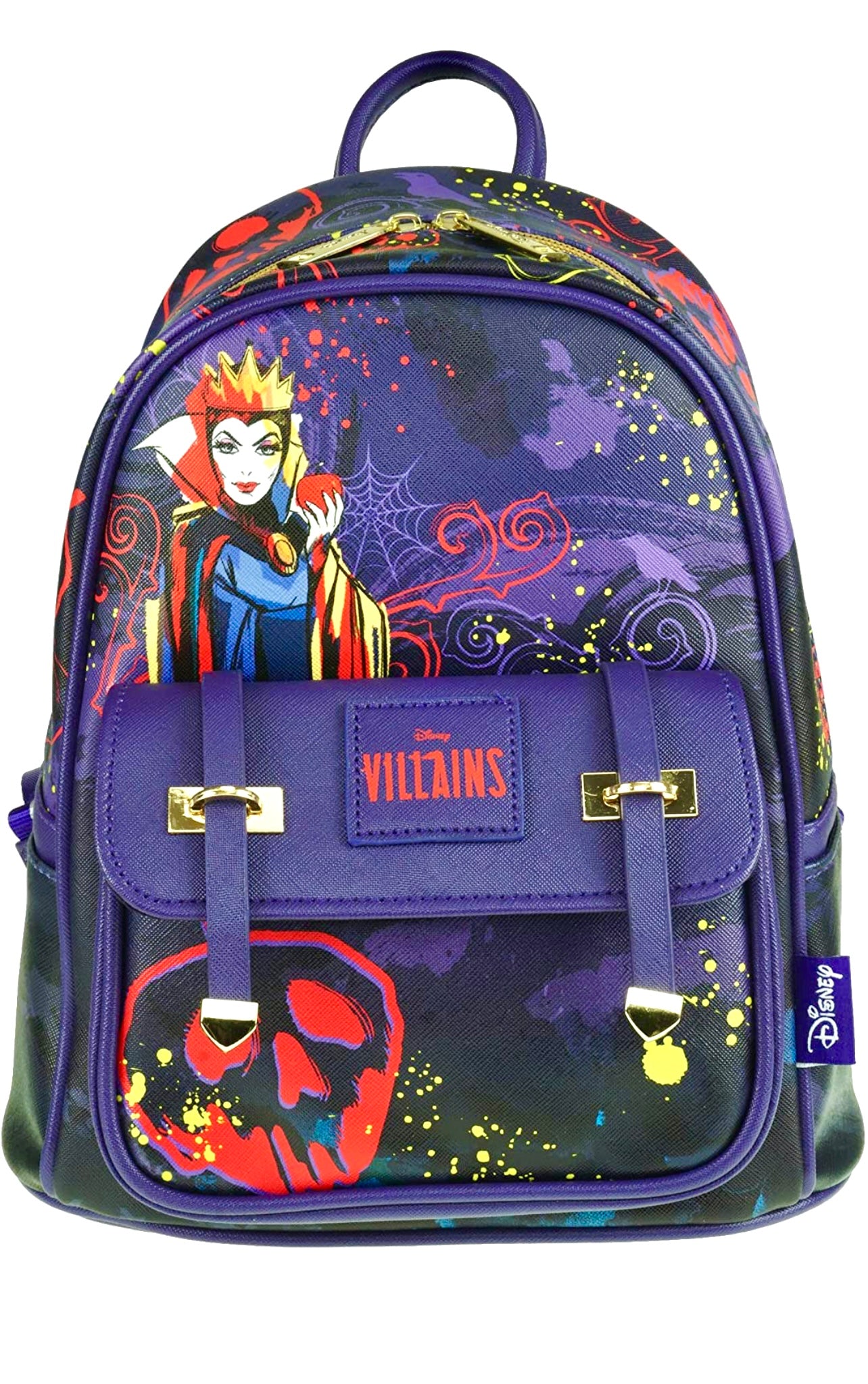 Villains - Evil Queen Purple Vegan Leather Backpack