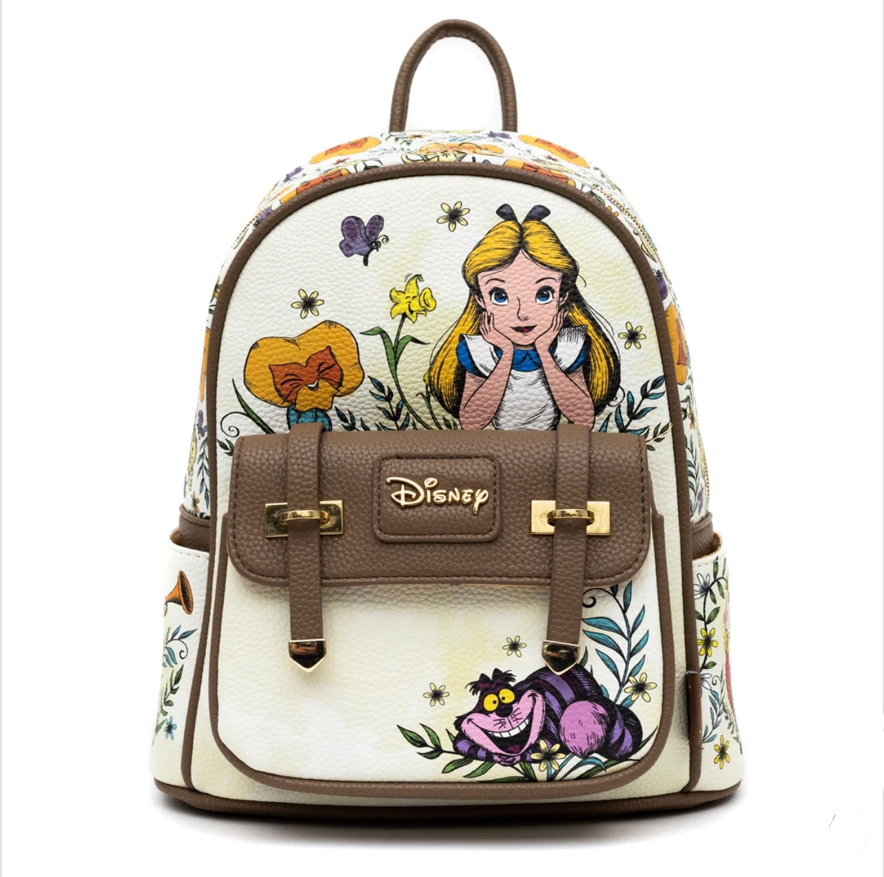 Exclusive Limited Edition -Alice in Wonderland Vegan Leather Backpack