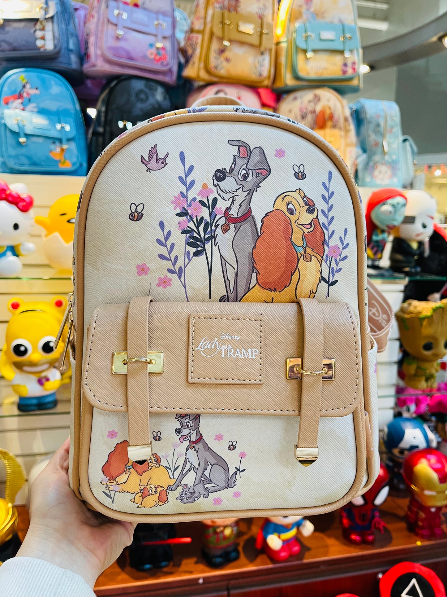 Limited Edition- Lady and the Tramp  Vegan Leather Backpack