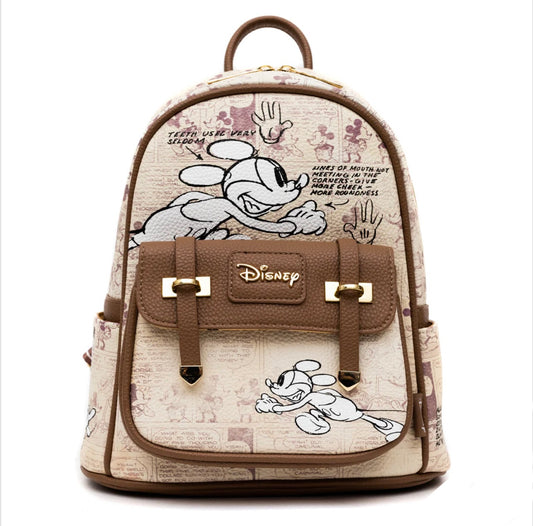 Exclusive Limited Edition - Mickey Mouse Vegan Leather Backpack